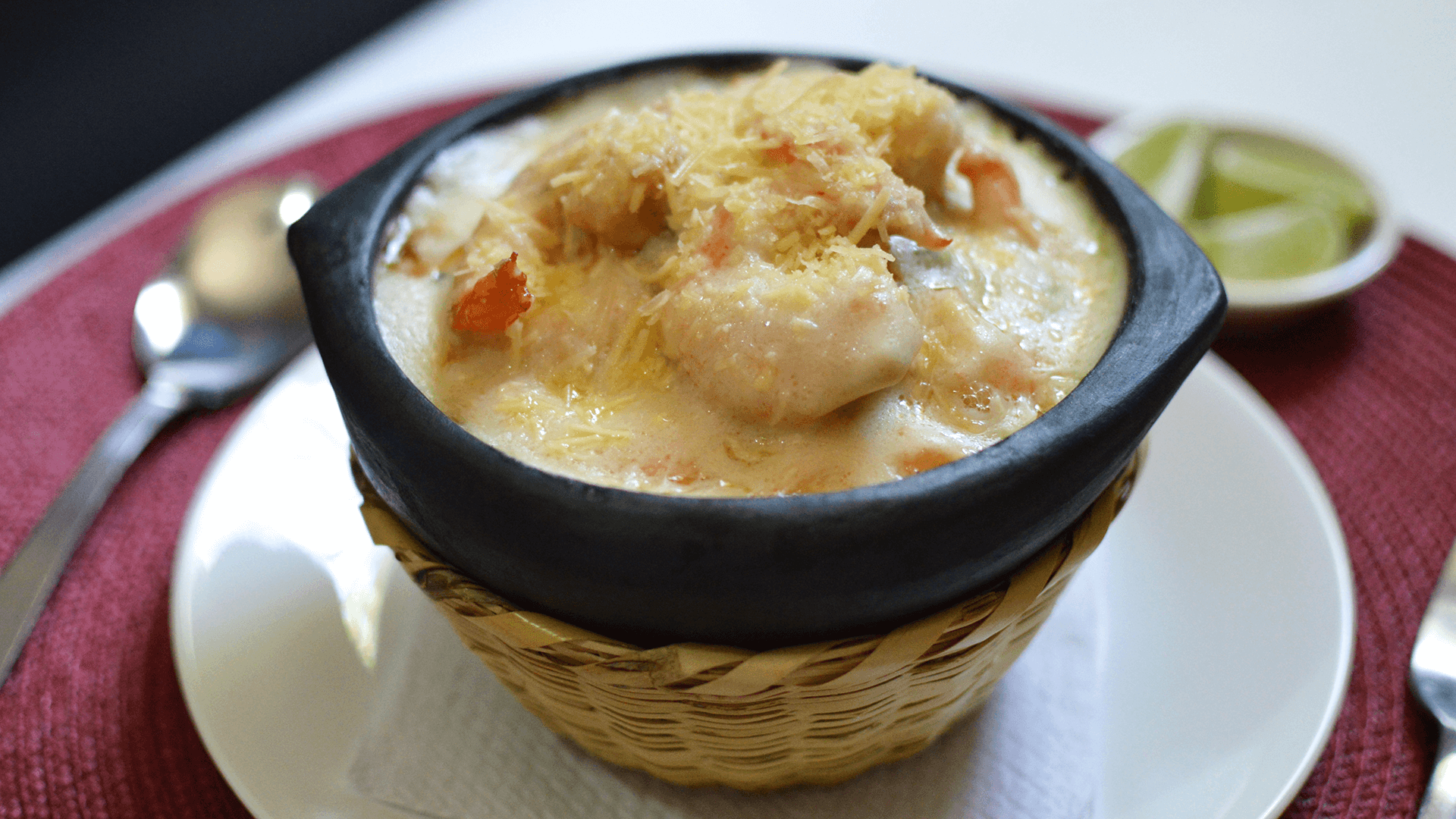 Cazuela de Camarones